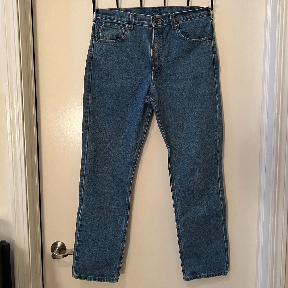 Carhartt 34 x 32 Regular Fit Jeans